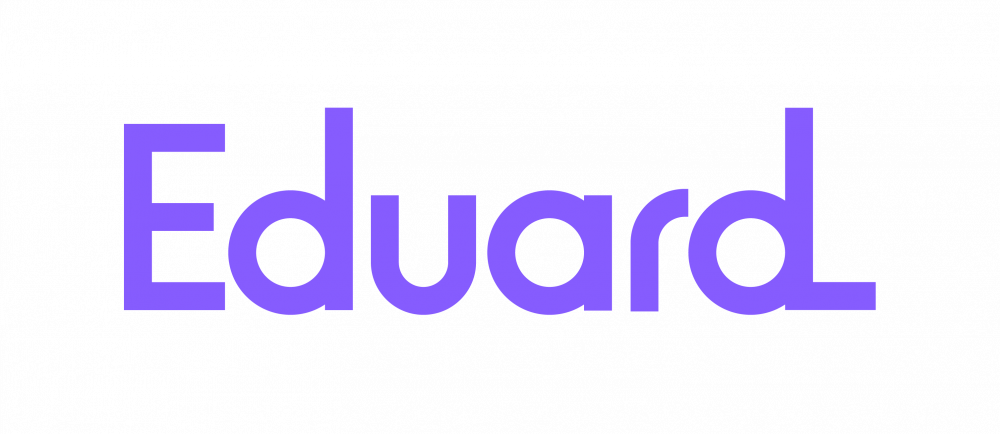 Logo van Eduard Trailers, producent van professionele aanhangwagens