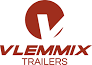 Logo van Vlemmix Trailers, producent van machinetransporters, boottrailers en Tiny House trailers