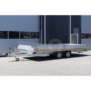 Eduard multitransporter 3000kg tandemas laadvloerhoogte 63cm