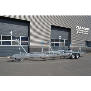 Vlemmix zeilboottrailer U, 920x255cm (lxb), bruto 3500kg (netto 2800kg), tandemas geremd.